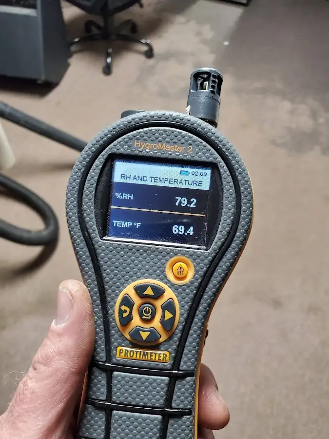 Moisture meter humidity assessment for Fire & Smoke Damage Restoration in Oscoda